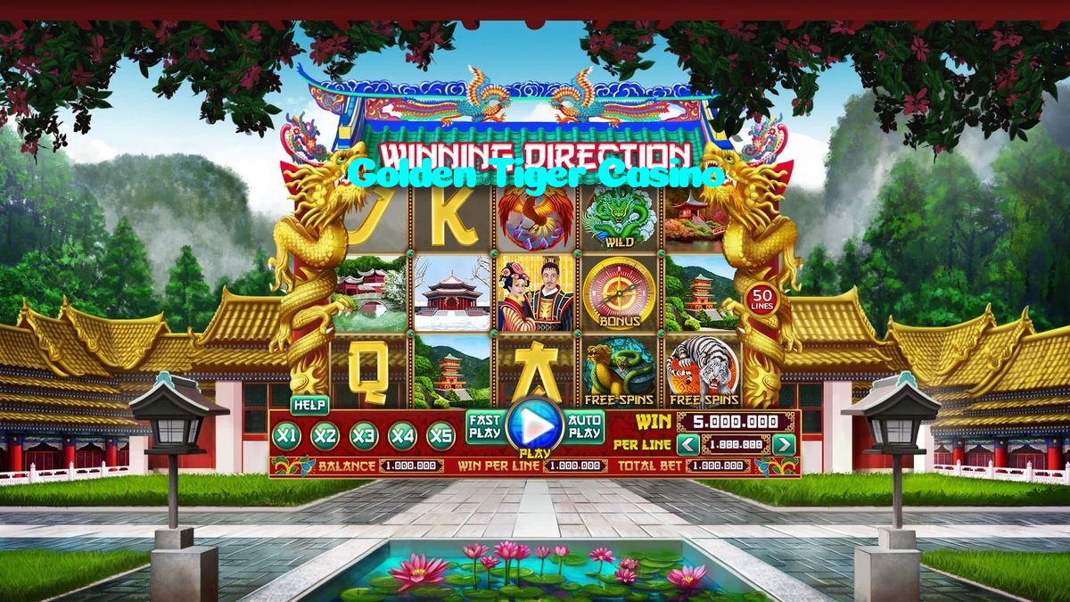 Golden Tiger Casino casino presented on mobile device in Pakistan with slots and live games